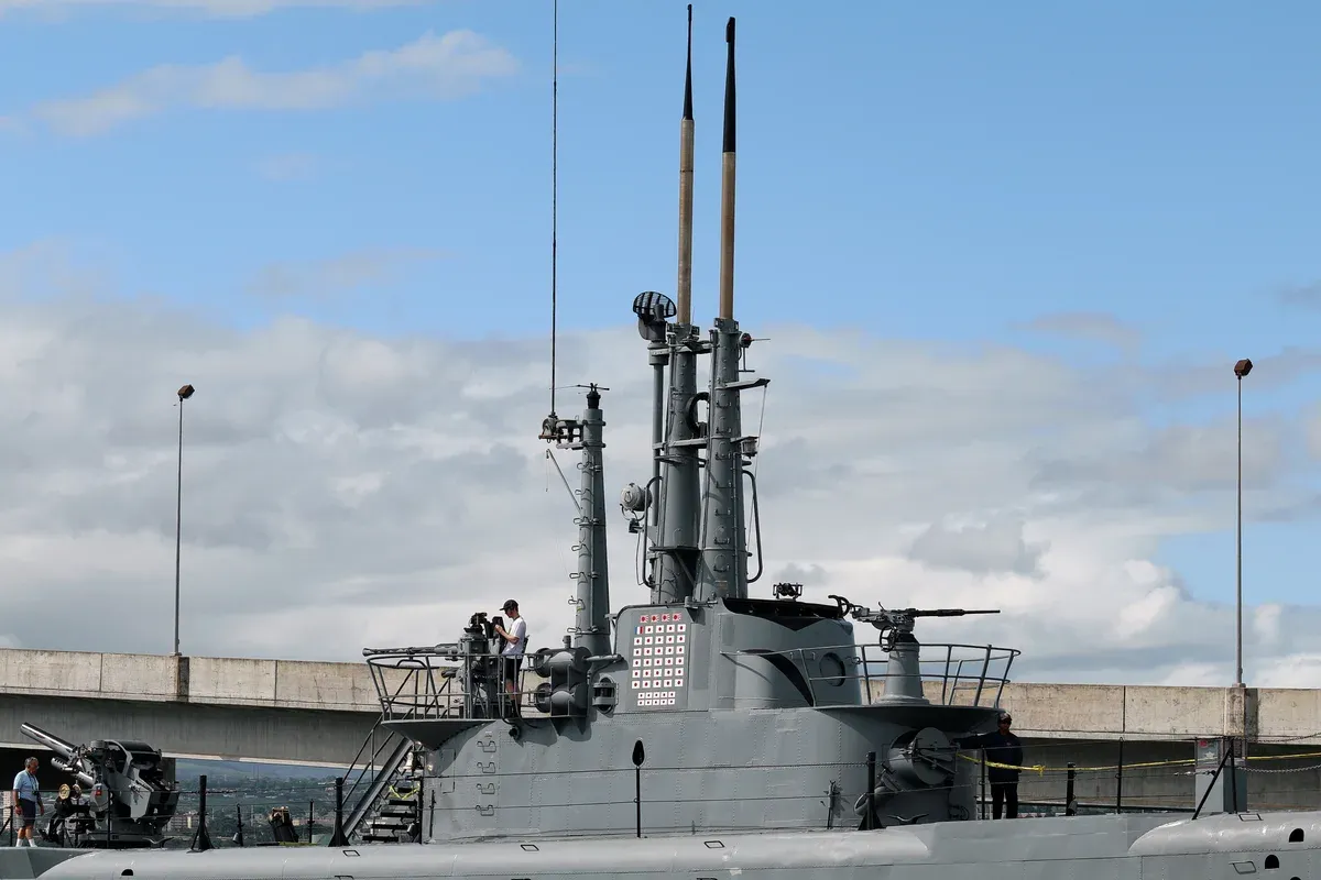 USS Bowfin submarine seen on a full-day Pearl Harbor tour